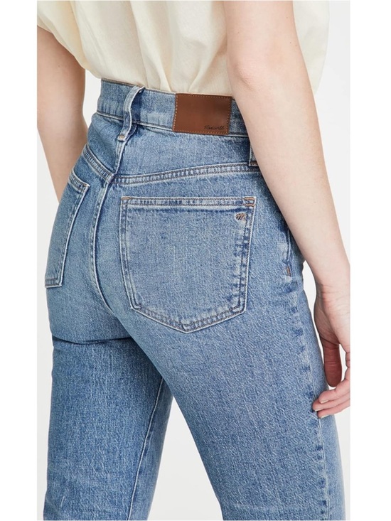 Madewell Denim - Madewell Perfect Vintage Crop Jeans Blue Wash 27